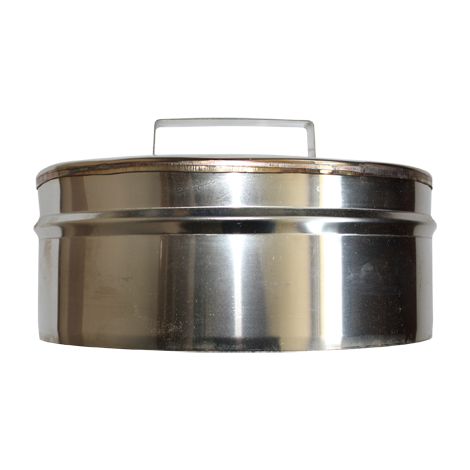 Bouchon de condensation étanche double paroi isolée - Ø int/ext: 80-130