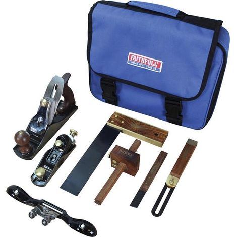 Faithfull RI61-CS7PSNMB Carpenter's Tool Kit, 7 Piece FAICARPBAG
