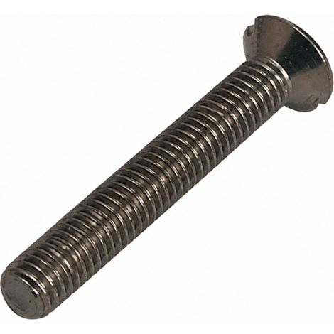 Edelstahlschraube D.6 L.40mm für Badewannenablauf mit Kette (1/2)