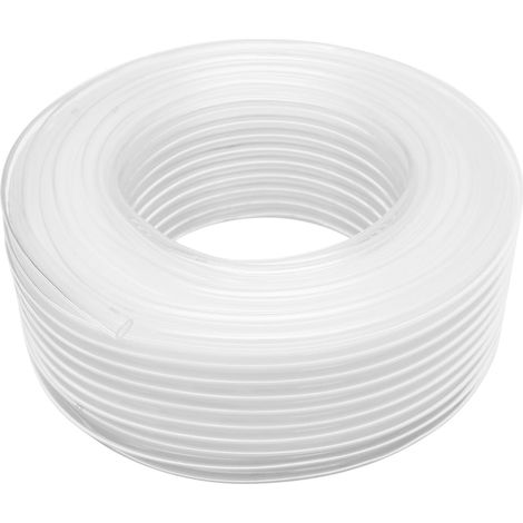 Tubo flessibile trasparente per carburante fi7 (d = 7 mm e D = 9 mm / bobina da 50 metri)
