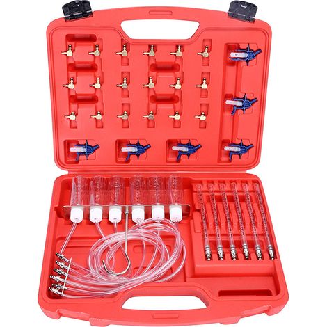 Misuratore Portata Iniettori Diesel Adattatore Cilindro Diagnostico 05047 (1/3)