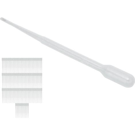Pipettes de Transfert Graduées en Plastique Transparent pour Cosmétiques et Laboratoire (1/5)