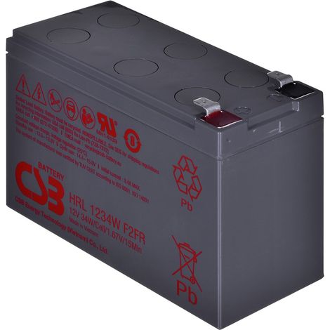 Batterie CSB HRL1234WF2FR 12V 9Ah (1/3)