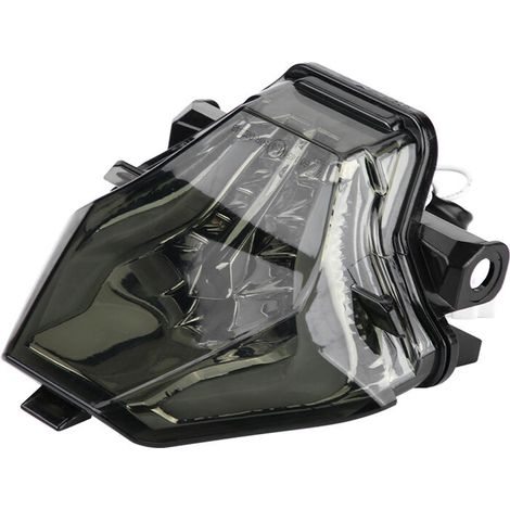 Moto LED clignotant feu arrière pour MT07 FZ07 YZFR3 YZFR25 (rouge)