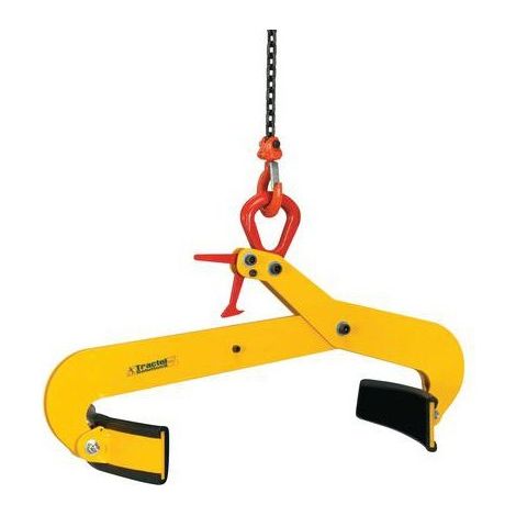 Pince Semi-Automatique pour Fût Métal TRACTEL Prise Verticale Charge 500kg - VFR05-6 (1/2)