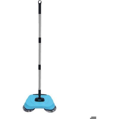 Balai À Main - Balai À Poussée Long Manche - Pour Nettoyage Sol Dur Intérieur Extérieur - 1 Pièce