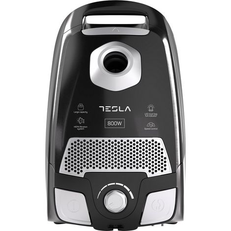 Aspirateur traineau 800w 75dba noir/gris - Tesla - BG401EU