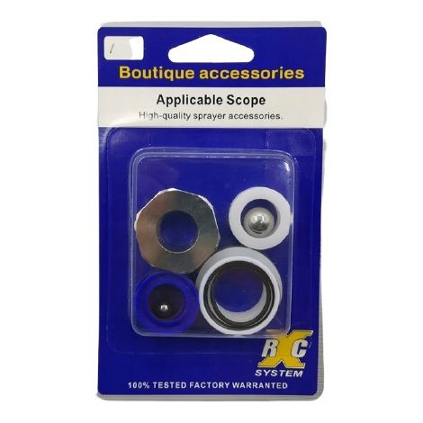 Set Repuesto Pulverizador Airless Project Pro 119 Compact Pro 190 – Alta Calidad  V-Rings, O-Rings Teflon y Goma, Bolas Acero (1/3)