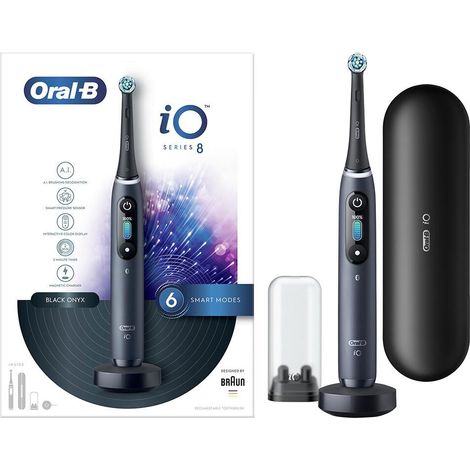 Oral-B iO Serie 8N Elektrische Zahnbürste Schwarz