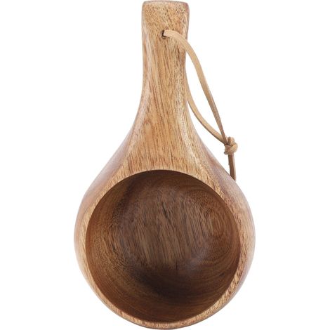 Tasse à café en bois de 220 ml, écologique et isotherme, avec poignée fine et prise en main confortable pour la maison. (1/5)
