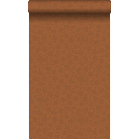 papier peint fleurs jaune safran - Origin Wallcoverings (1/5)