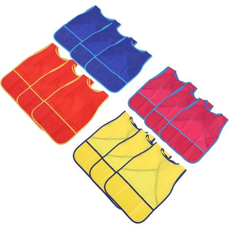 Smocks D’art pour Tout-petits Tabliers de Peinture Imperméables sans Manches avec Poche pour Enfants, Arts et Artisanat en Classe (1/5)