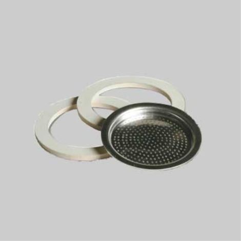 Filtro e guarnizioni per caffettiera 1 tazza (1/4)