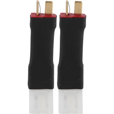Adaptateur de batterie Tamiya femelle vers T‑Plug mâle pour voiture télécommandée (1/5)