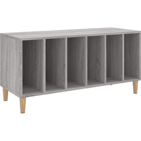 Maison Exclusive - Mobile Porta DiscGrigio Sonoma 100x38x48cm Legno Multistrato