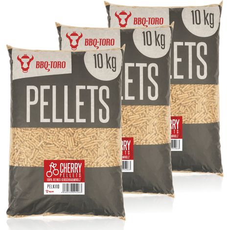 BBQ-Toro Pellet di ciliegio al 100% 30 kg Pellet di ciliegio (1/4)