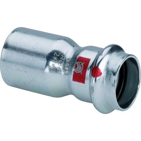 Viega Racor de reducción acero 54x28 mm duradero
