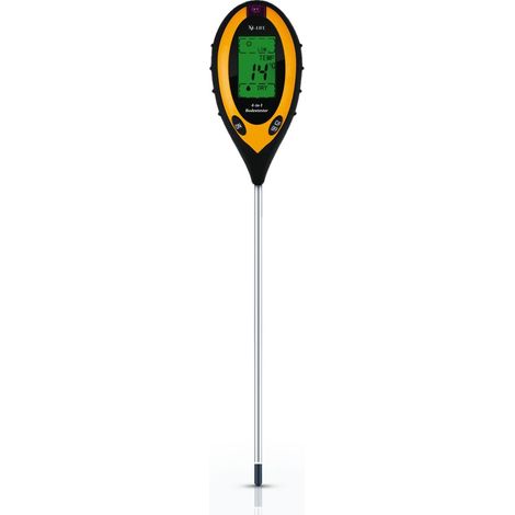 X4-LIFE 700403 Misuratore per terreno Nero, Giallo