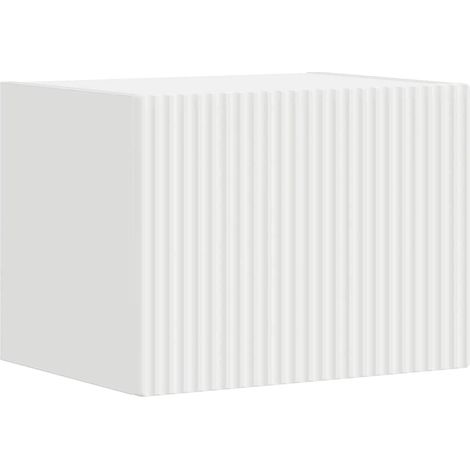 TV Wall Cabinet White 39 x 31 x 29.5 cm Engineered Wood vidaXL
