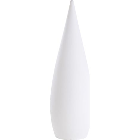 Outdoor LED Floor Lamp White Synthetic Material IP54 Waterproof with Remote Control Garden Patio Lighting Solution VULETAS (1/5)