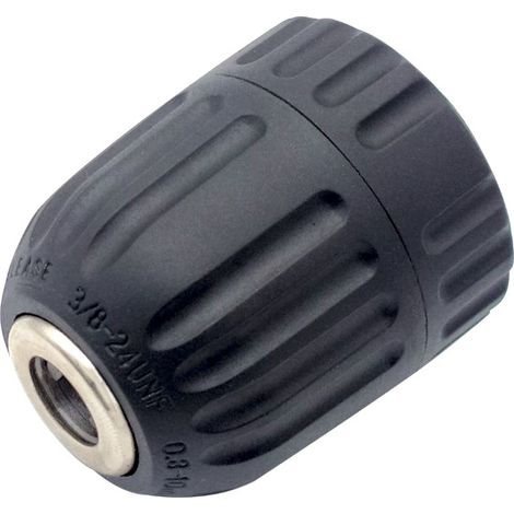 Trade-Shop Schnellspann Profi Bohrfutter, 1/2" x 20 UNF Gewinde, Spannbereich 0,8-10mm Ersatz für Kress 98022102, Metabo 63621900 / ohne Schlag