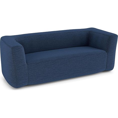 COSTWAY Canapé Gonflable 2-3 Places, Canapé Double Portable avec Housse Détachable, Accoudoirs Larges & Siège Spacieux, Gonflage Facile, Chaise Longue Gonflable pour Salon, Bureau, Chambre (Bleu) (1/2)