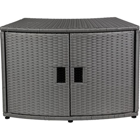 Möbel MSpa®, für Whirlpool, für runden Whirlpool, aufklappbar, 80x30x58 cm