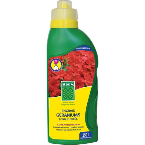 ENGRAIS GERANIUMS LIQUIDE - 1 LITRE - Divers