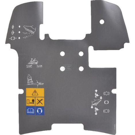 ÉTIQUETTE ORIGINALE STIGA MAT - 1134-5339-03