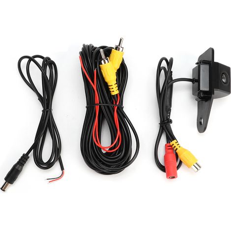 GARRYFIZH Caméra de recul HD 170 ° IP67, Vision nocturne, système de stationnement de voiture, moniteur adapté pour Mitsubishi ASX