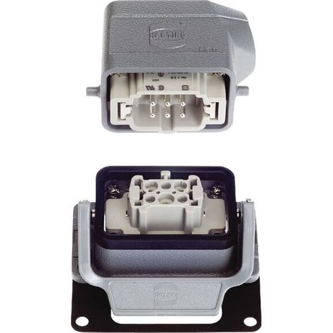 Compl. set conectores inst. 6P HARTING HANKIT06BP