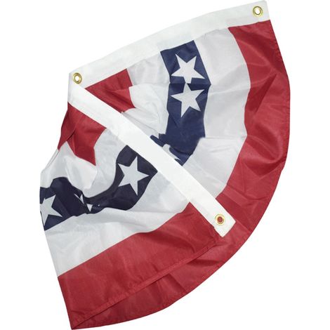 Mât de drapeau américain pour jardin, drapeau des États-Unis, décoration extérieure avec étoiles et rayures patriotiques (1/5)
