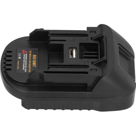 Adaptateur convertisseur batterie BS18MT pour MAKITA 18V BL1830 BL1840 BL1850 BL1860 BL1830B