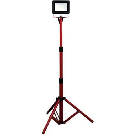 PROIETTORE LED CON TREPPIEDI TELESCOPICO 1 FARO LED 50W 4400 LUMEN IP65 ROSI