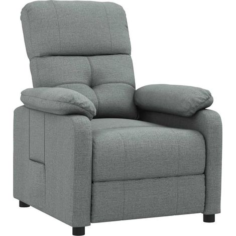 Maison Exclusive - Relaxsessel Dunkelgrau Stoff
