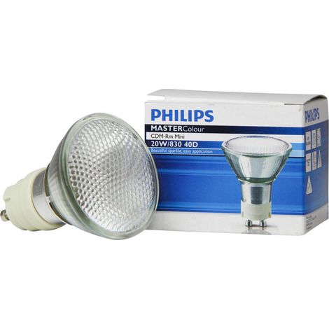 PHILIPS 20303200 LAMPADINA ALOGENA 20 W 3000 K 1000 LM NURE MTALLICA (1/3)