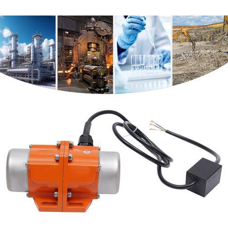 50 W Vibreur à Béton Moteur - Vibrante Electrique 3000tr/min Moteur Puissant - Moteur de vibration asynchrone monophasé pour appareils mécanique 220 V (1/5)
