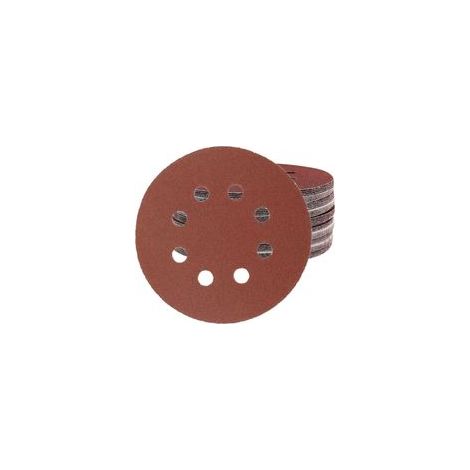 Lot de 100 Disques Abrasifs 125 mm Grain 220 pour Ponçage Polissage et Décapage de Rouille (1/4)