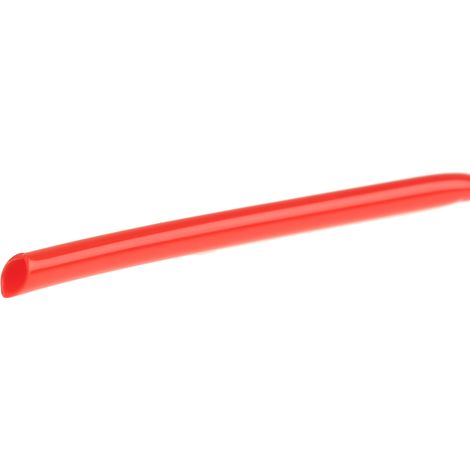 Tuyau à air RS PRO, 6mm x 4.5mm x 30m Rouge en Nylon ( Prix pour Bobine de 30 Mètres )