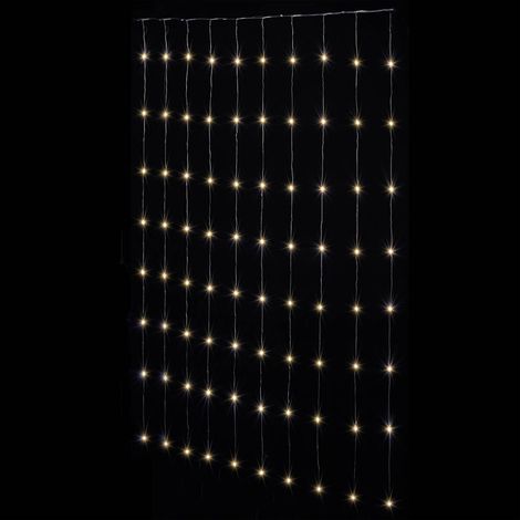 Tenda esterna 190x200cm bianco caldo 400 LED + trasformatore - Feeric lights & christmas