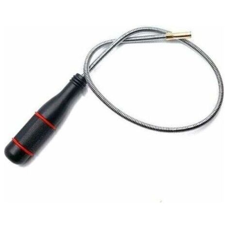 Outil de ramassage magntique flexible 1 pice, balai magntique mcanique aimant flexible portable pour la cueillette de petites pices, crous, boulons, vis, cls, pices automobil (1/4)
