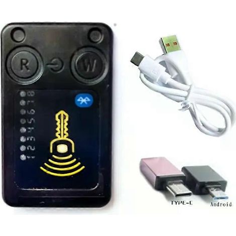 Simulateur de carte à puce sans contact Chameleonu 8 emplacements 1356 MHz/125 kHz, compatible avec les outils NFC, adapté aux systèmes RFID. (1/5)