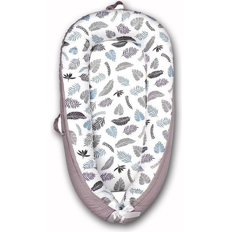 Cuna para bebé,Cuna para recién nacidos,85x50cm,Diseño de doble cara,Fácil de transportar,Apta para bebés de 0 a 24 meses,Estilo 1 (1/5)