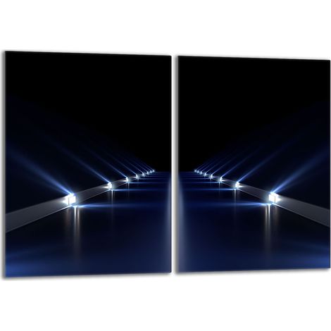 Glasschutzplatte für den Herd 2x40x52 Droga