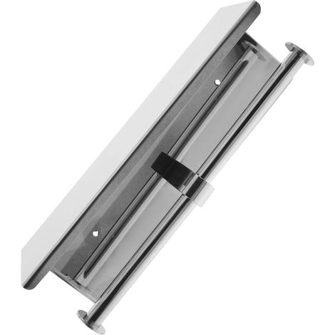 Toilettenpapierhalter aus Edelstahl mit Handyablage robuster