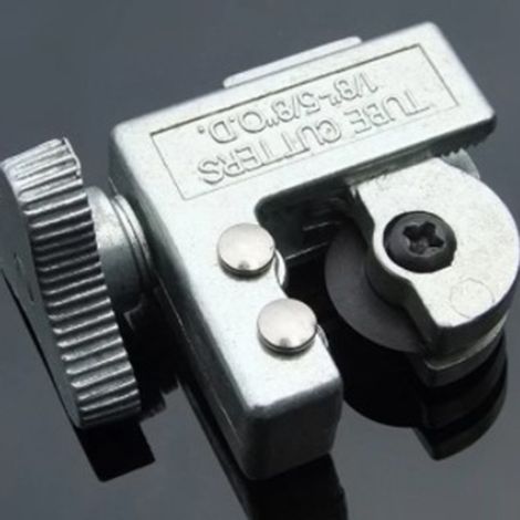 Coupe-tubes miniature pour tuyaux en cuivre, roulements en acier inoxydable, réparation de systèmes de réfrigération et coupe de tuyaux de 3 à 16 mm.