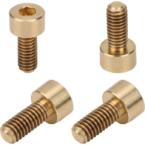 50 Stück Innensechskantschrauben, Kupferbefestigungselemente, Hardware-Werkzeuge, Industriebedarf M4M4x9 (1/5)