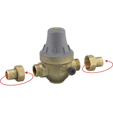 Réducteur de pression de réseau réglable Roscana NF multi-fileté 15x21-20x27 - WATTS INDUSTRIES FRANCE SAS (1/2)