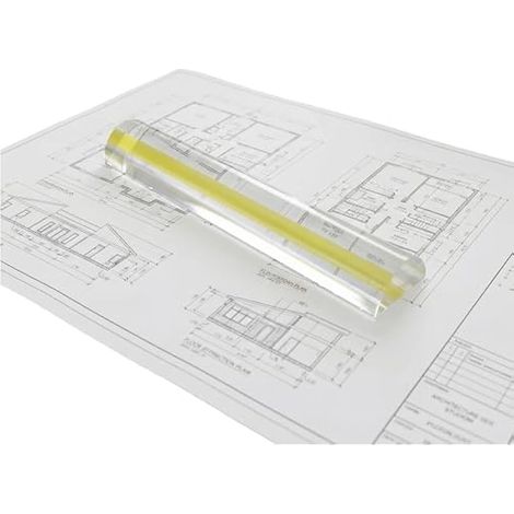 Gadpiparty Lot de 2 loupes de lecture en acrylique - En forme de bande - Pour étudiants et personnes âgées - Multifonction - Fournitures de lecture pour livres, cartes et études (1/5)
