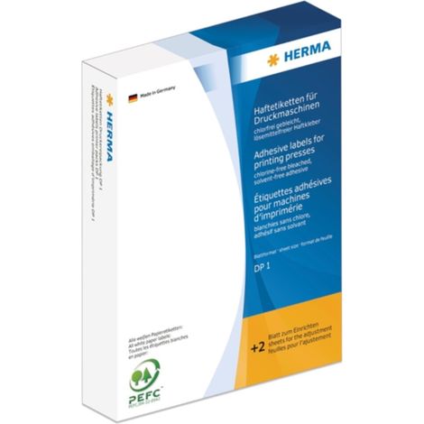 Herma 2723 selbstklebende Etiketten blau 13 x 13 mm